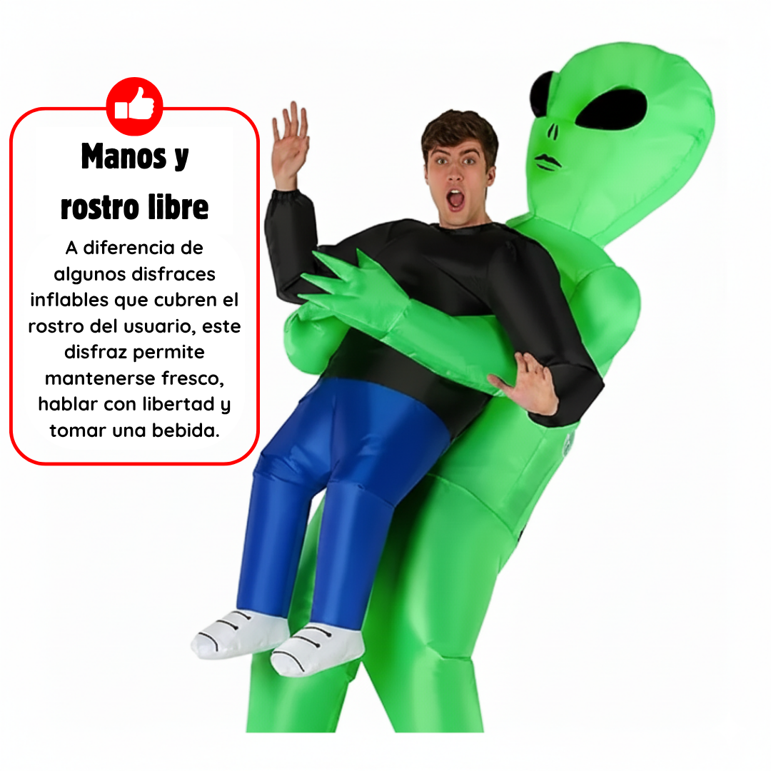 Disfraz Inflable de Alíen